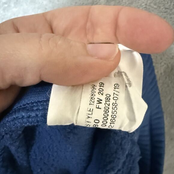 Under Armour ColdGear Joggers XL Blue Loose Fleece Lined Sweatpants Tapered - Picture 10 of 10